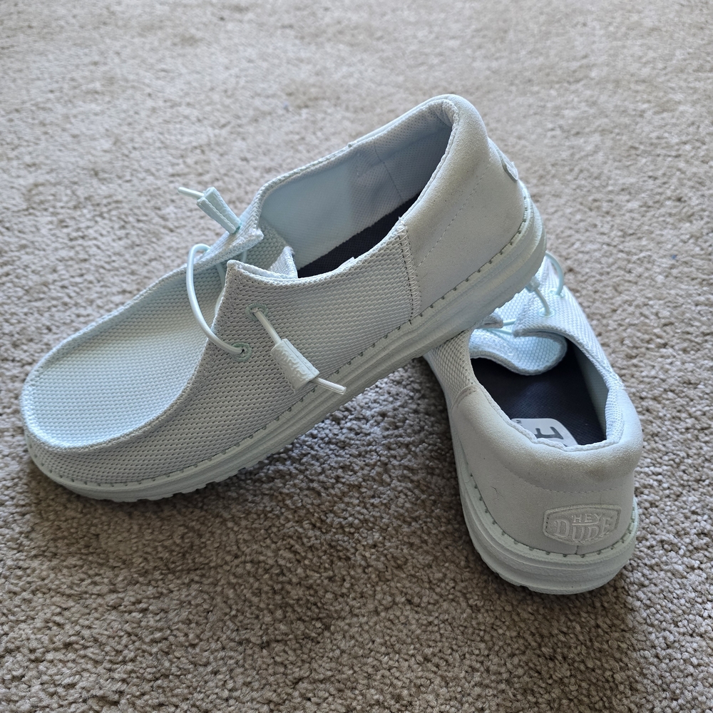 Hey Dude Seam Foam Blue Slip-On Shoes